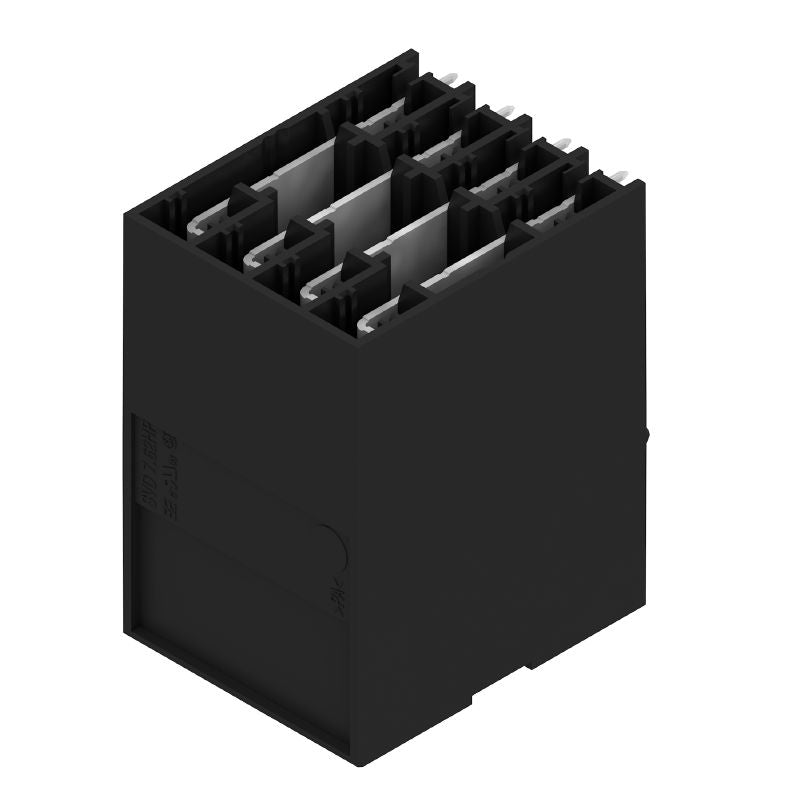 1543320000 - 7.62mm THT Black PCB Connector, 8 Poles, 3.2mm Pins  (Pack of 30)