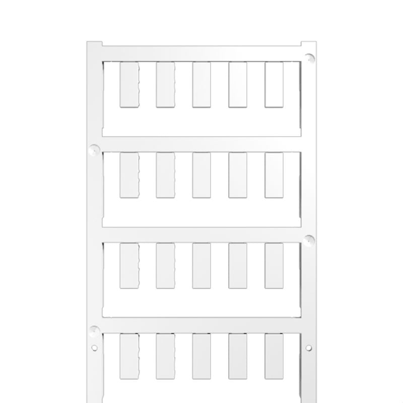 1881280000 - 15mm Wide Pluggable White Device Marker, PA 66 Material  (Pack of 200)