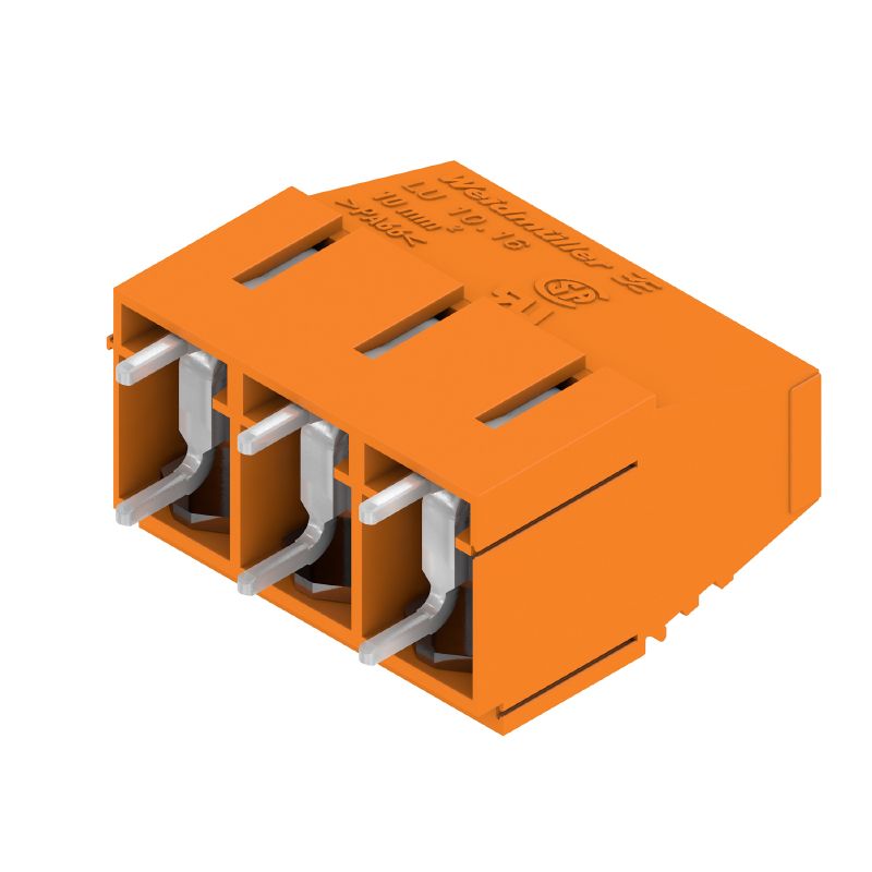 1026150000 - 10.16mm Tin-Coated PCB Terminal, 3 Poles, 90° Orientation  (Pack of 20)