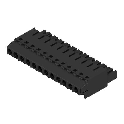 1500510000 - 5.08mm 12-Pole Female PCB Connector, 180° Top Connection  (Pack of 30)