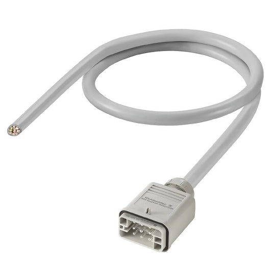 2712510100 - 8-Pin Heavy Duty Connector Assembly, 2m, IP65 Rated