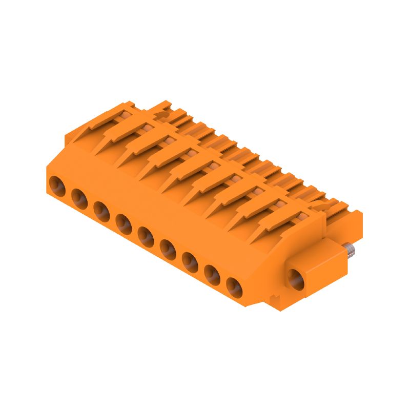 1950380000 - 5.08 mm PCB Female Plug Connector with 270° Clamping  (Pack of 30)