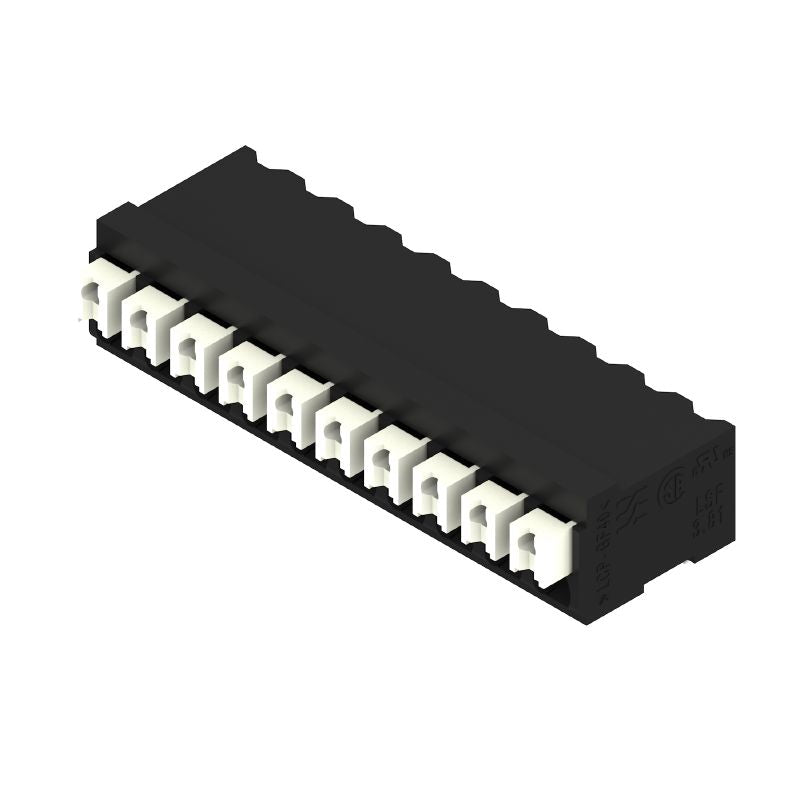 1869440000 - 3.81mm Black Circuit Board Terminal with 10 Poles  (Pack of 14)