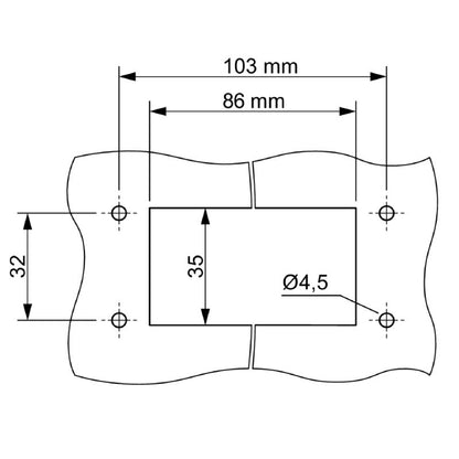 2716770000 - IP66/IP67 Cable Enclosure with M40 Entry, Size 6