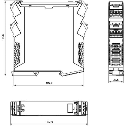 8965380000 - Dual-Channel Isolated Signal Converter for Explosive Zones