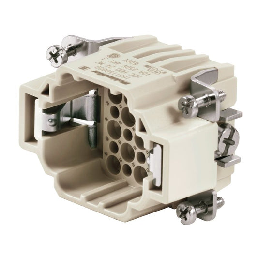 1651150000 - 24-Pole Male Connector with Crimp, 250V/10A, RoHS Compliant