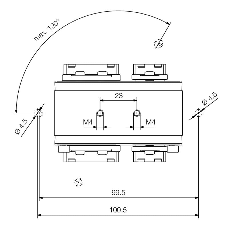 1068820000 - IP65 Junction Box with FreeCon RJ45 for Power Supply