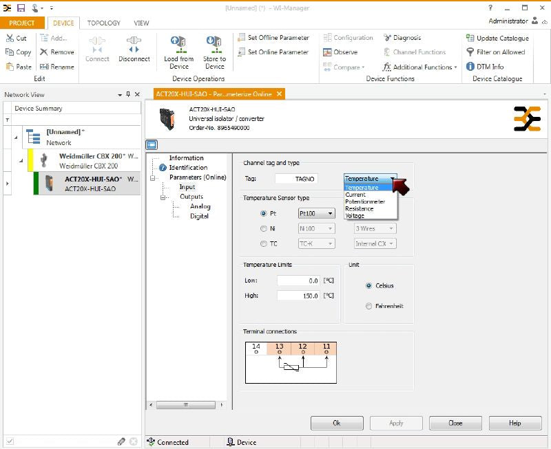 2456200000 - Intrinsically Safe Signal Transmitter for Hazardous Areas
