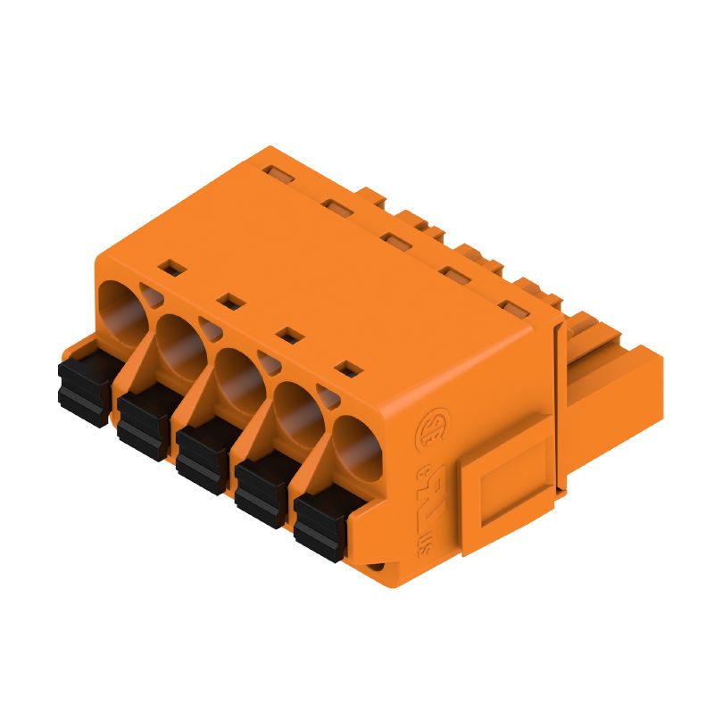 1368840000 - 5-Pole 5.08mm PCB Connector with PUSH IN Mechanism  (Pack of 66)