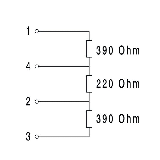 1784770000 - 4-Pole SAIEND PB M12 Connector for Sensor Assemblies