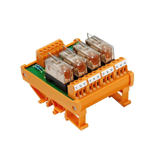 1112361001 - 4-Channel 24V DC Relay Module with CO Contacts