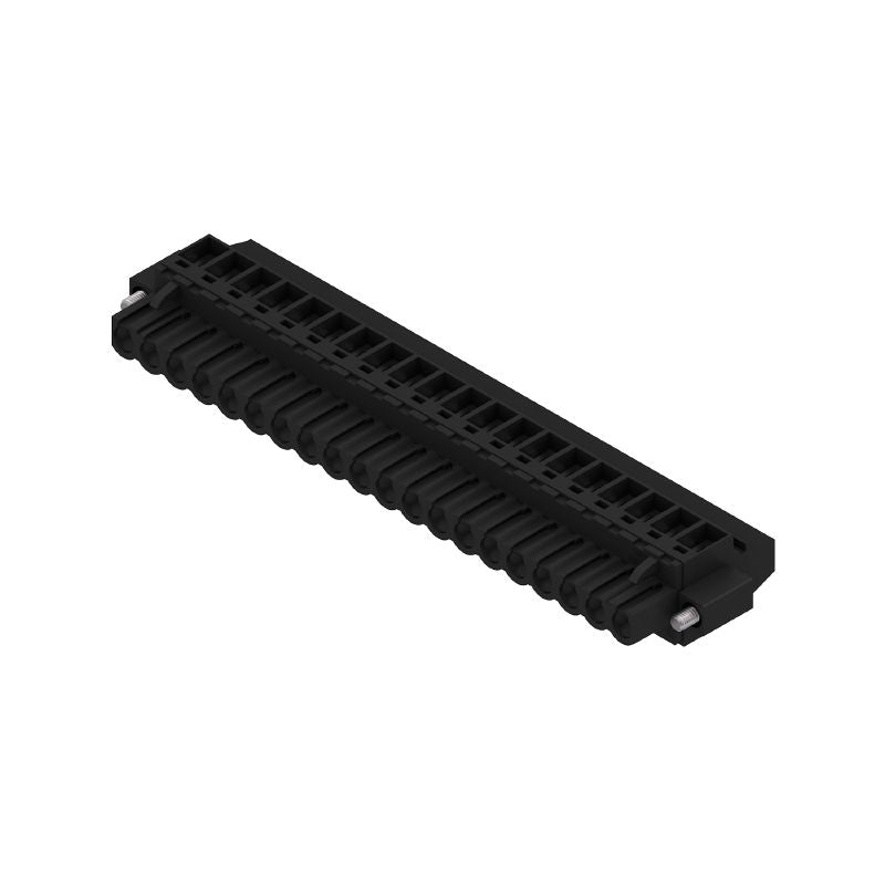 1950220000 - 5.08mm 20-Pole Female PCB Connector, 90° Angle  (Pack of 12)