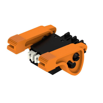 2442780000 - 3-Pole 3.81mm Female PCB Plug Connector, 180° Push In  (Pack of 50)