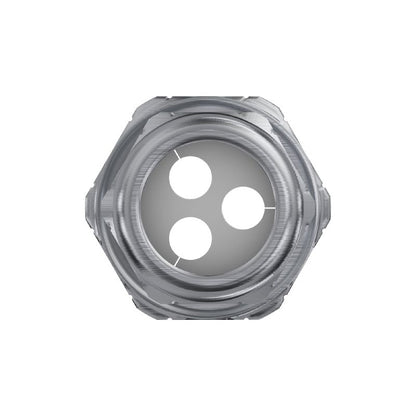 2784970000 - M32 Nickel-Plated Brass Cable Gland with IP65 Protection  (Pack of 25)