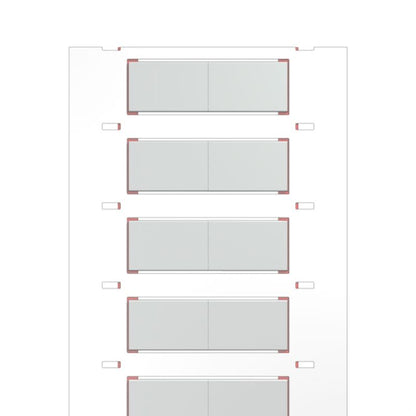 2621640000 - White Cable Markers for 4.8-9.5mm Diameters, 24.9x15.1mm  (Pack of 1000)