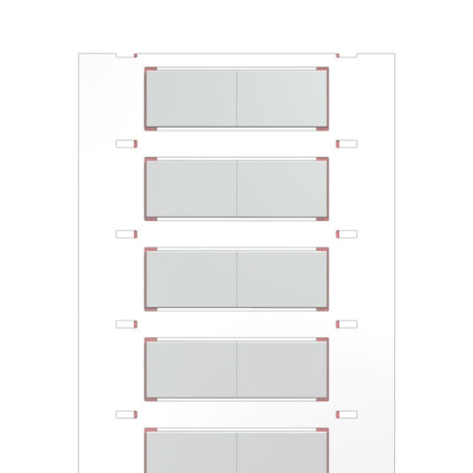 2621640000 - White Cable Markers for 4.8-9.5mm Diameters, 24.9x15.1mm  (Pack of 1000)