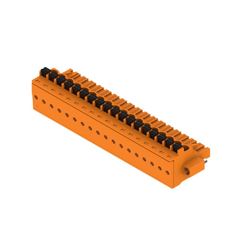 1002250000 - 18-Pole 5.08mm PCB Female Plug Connector, 90° Angle  (Pack of 18)