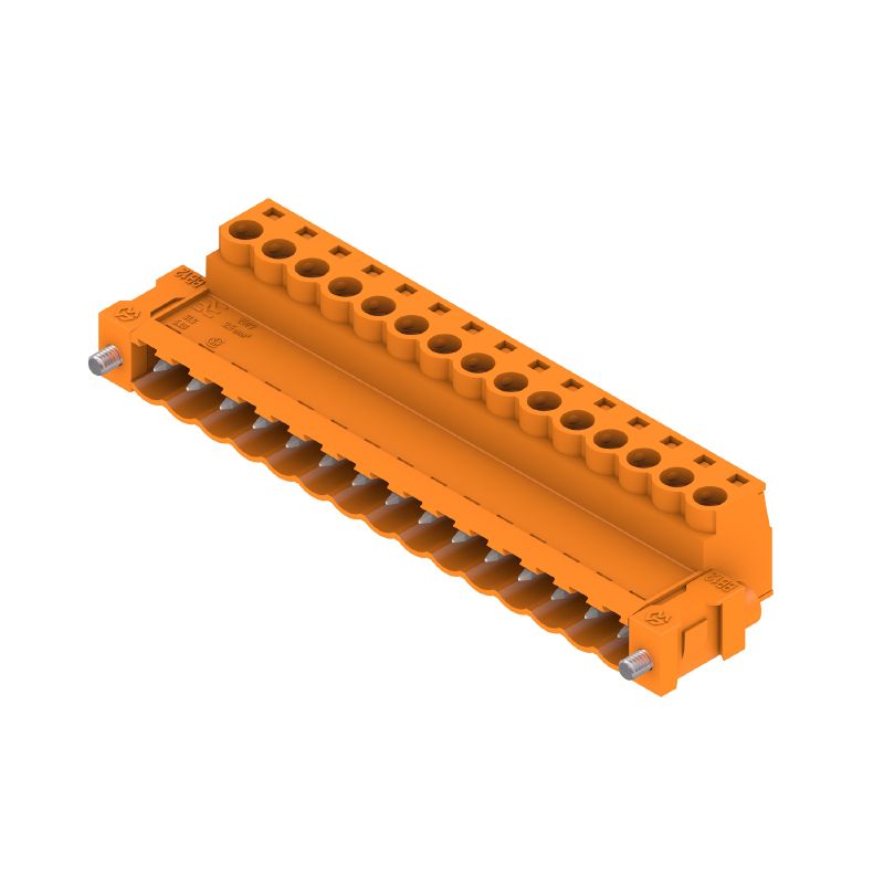 1846340000 - 15-Pole 5.08mm Male Plug PCB Connector, 180° Angle  (Pack of 18)