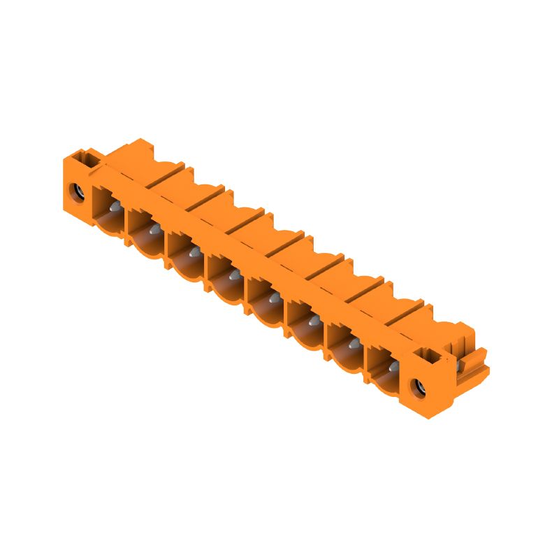 1096090000 - 7.62mm 8-Pole Male PCB Connector with Solder Flange  (Pack of 24)