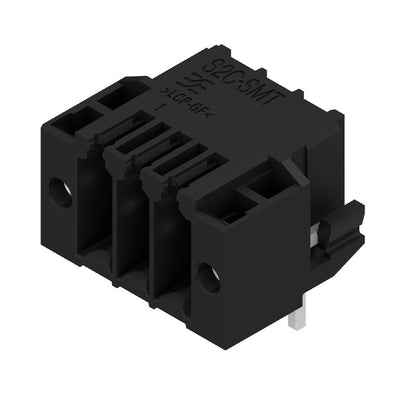 1289460000 - 6-Pole 3.2mm Solder Connector, Male Header, 90° Angle  (Pack of 102)