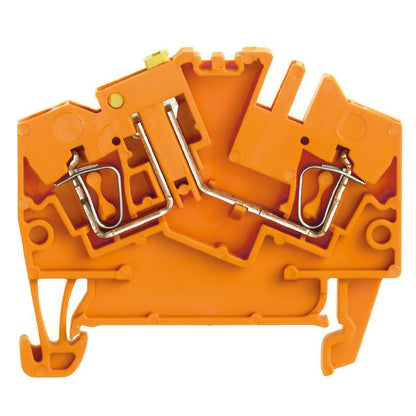 1779130000 - 2.5mm² Orange Test-Disconnect Terminal for 400V, 10A  (Pack of 50)