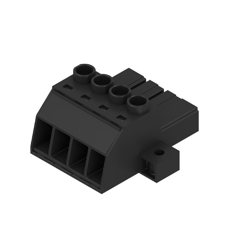 2917130000 - 7.62mm Male PCB Connector, 4 Poles, 180° Outlet  (Pack of 30)