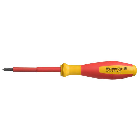 2749920000 - 80mm VDE Pozidrive Screwdriver, Insulated & Compliant