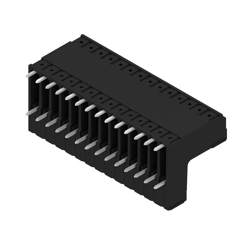 1033620000 - 3.81mm Black PCB Connector, 28 Poles, 90-Degree Elbow  (Pack of 20)