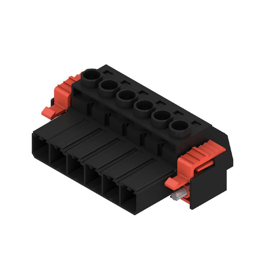 1932220000 - 7.62mm OMNIMATE Male Connector, 6-Pole, 180° Angle  (Pack of 50)