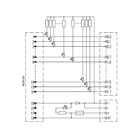 1311770000 - RS LED Interface Device with Status Display & Clamp Connection