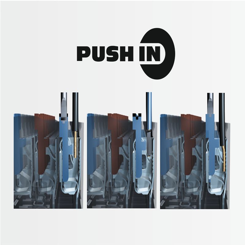 1209220000 - 3.50mm Female PCB Connector with PUSH IN Feature  (Pack of 20)
