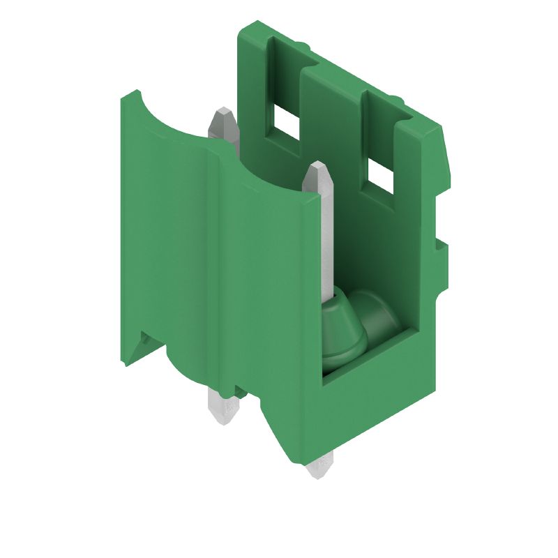 1647790000 - 2-Pole 180° PCB Connector, 5mm Pitch, 3.2mm Pin Length  (Pack of 100)