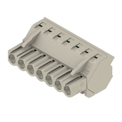 2449000000 - 5.08mm 7-Pole Female PCB Connector with Clamping Yoke  (Pack of 48)