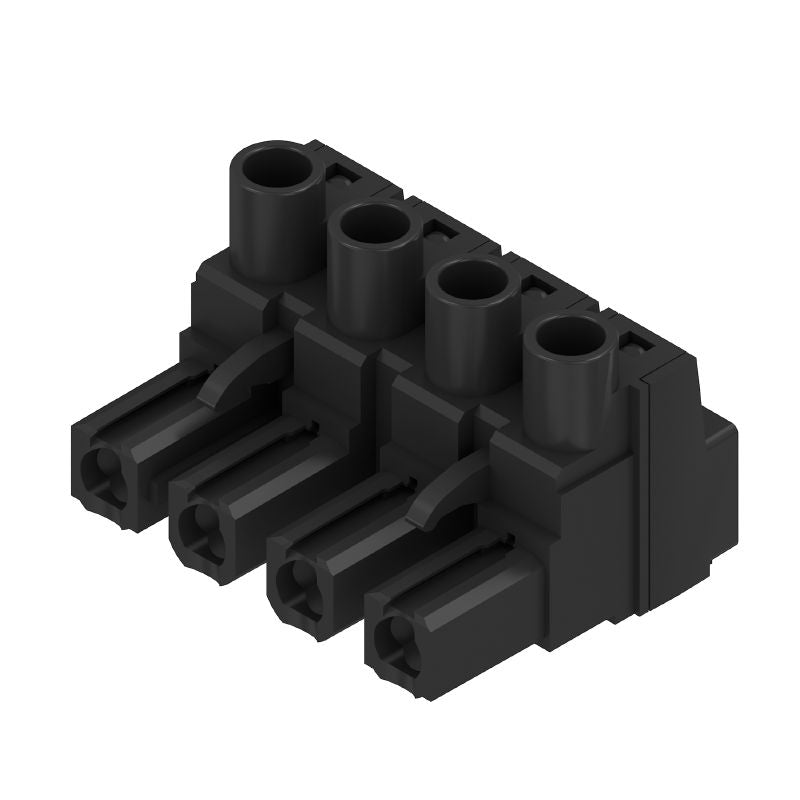 1059600000 - 7.62mm Female 4-Pole PCB Connector, 180° Design  (Pack of 100)