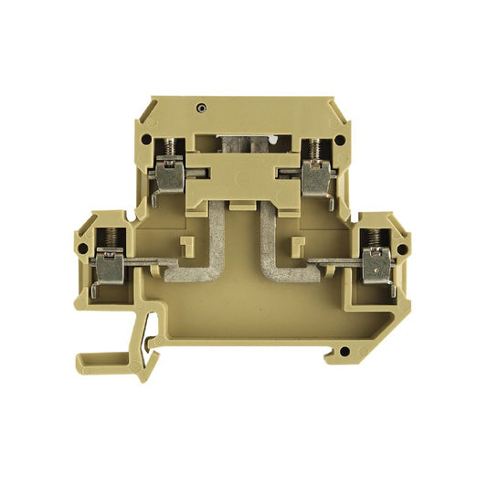 1304960000 - 4 Connections, 10A Beige Terminal Block, 4mm² Conductor  (Pack of 25)