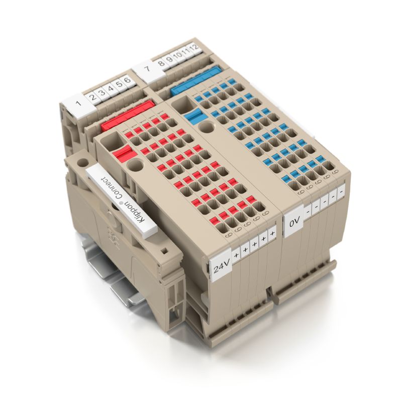 1988240000 - Dark Beige 10 mm² Supply Terminal, PUSH IN, 500 V, 57 A  (Pack of 20)