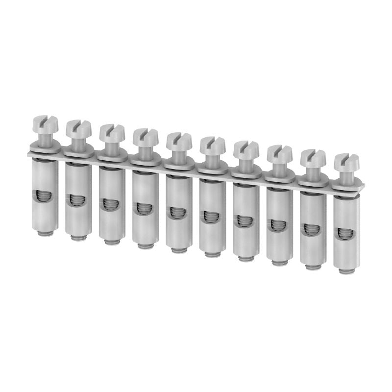 0368800000 - 63.5mm Grey Cross-Connector, 10 Poles, 32A  (Pack of 20)