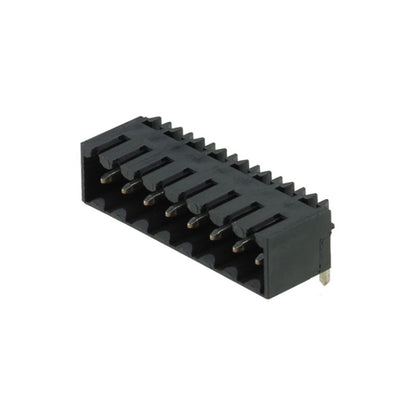 1878580000 - 8-Pole PCB Connector, 90° Angle, Black, Gold-Plated Finish  (Pack of 50)