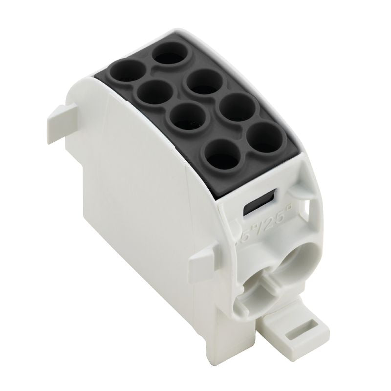 1561630000 - 35mm² Black Distributor Terminal with 4 Connections  (Pack of 5)