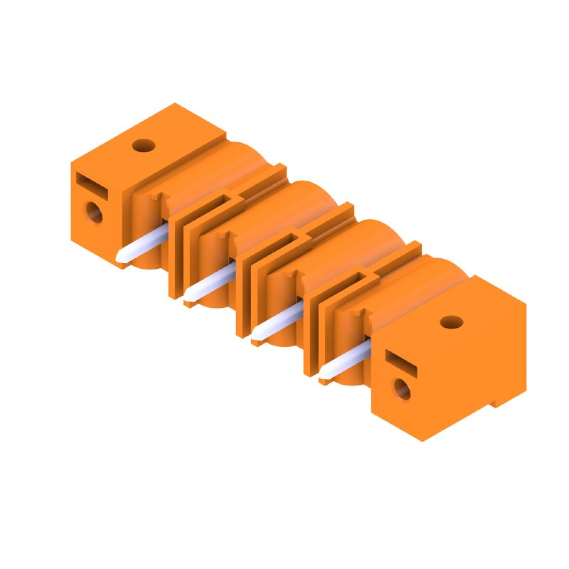 1141000000 - 7.62mm Male PCB Header Connector, 4 Poles at 180°  (Pack of 42)