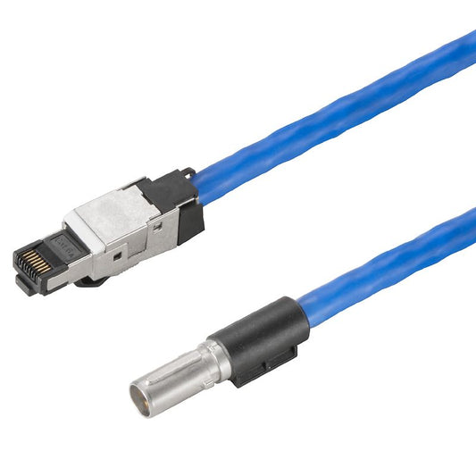 2503710150 - 15m Cat. 5e Network Cable, 7.25mm Diameter, D-Coded Connectors