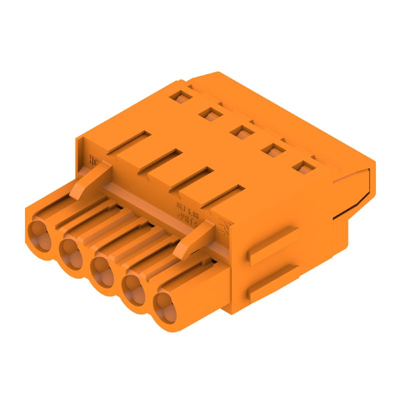 1502160000 - 5-Pole 5.08mm Female PCB Connector, 180° Orientation  (Pack of 66)