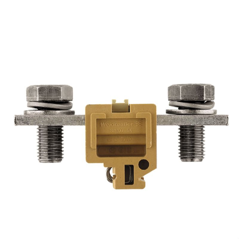0185420000 - SAKG 54 II/GW Yellow Terminal Block, 240mm², 415A  (Pack of 5)