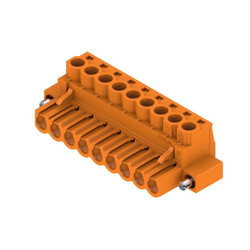 1955730000 - 5.00mm 9-Pole Female PCB Connector, 180° Angle  (Pack of 30)