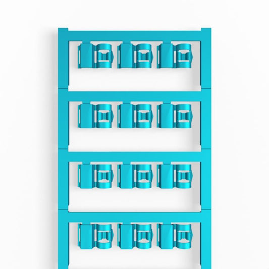 1062030000 - Blue SlimFix Cable Markers 4-6mm, 120 Pack  (Pack of 120)