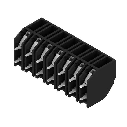 1888760000 - 5.08mm Black PUSH IN PCB Terminal, 7 Poles, 135° Angle  (Pack of 190)