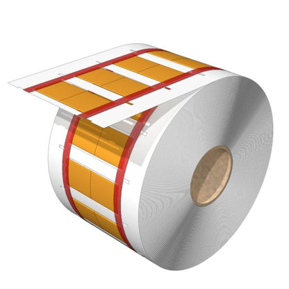 2438150000 - Yellow Cable Marker 25.4x20.9mm, 6.4-12.7mm Size Range  (Pack of 1000)