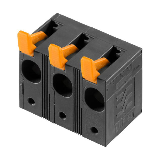 2492010000 - 15mm Black 3-Pole Terminal with 5mm Solder Pin  (Pack of 30)