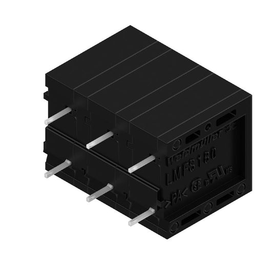 2774660000 - 3-Pole 7.50mm PCB Terminal, 3.5mm Solder Pins, Black Finish  (Pack of 65)