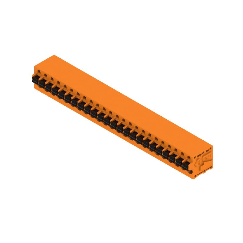 1330950000 - 5.08mm PCB Terminal, 24 Poles, 3.5mm Solder, PUSH IN  (Pack of 10)
